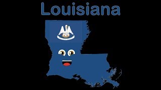 LouisianaLouisiana GeographyLouisiana Parishes Song [upl. by Mcfadden]