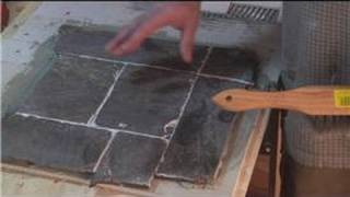 Cleaning Tile  How to Polish Slate Tiles [upl. by Rettuc925]