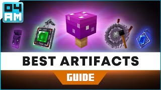 The Best Artifacts for Playthrough Bosses and Speed Running in Minecraft Dungeons Beginner Guide [upl. by Aicenev]