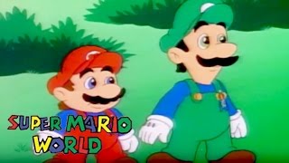 Super Mario World  A LITTLE LEARNING  Super Mario Brothers  Cartoons For Kids [upl. by Mueller]