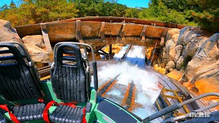 Disney Grizzly River Rapids Ride with Drops  Disney California Adventure 2021 [upl. by Yelehsa]