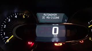 Reset spia service Renault Clio IV SERIE [upl. by Avrit]