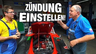 Die Autodoktoren  OldtimerSpezial II  Zündeinstellung [upl. by Adlesirc404]