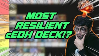 Most RESILIENT cEDH Deck Tierlist [upl. by Rex]