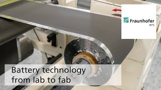 Battery technology from lab to fab [upl. by Acima]