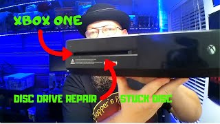 Xbox One  Disc Stuck  Jammed Disc Tray  Dissassemble amp Repair [upl. by Sucitivel]