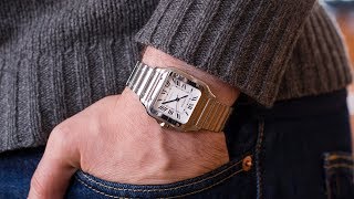 A Week On The Wrist The Cartier Santos [upl. by Ocnarf]