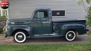 1949 Ford F1  A Generational Hauler [upl. by Antonius]