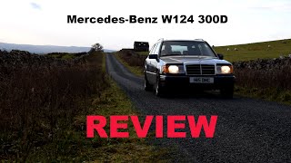 1991 Mercedes Benz W124 300D Real world review [upl. by Kcim]