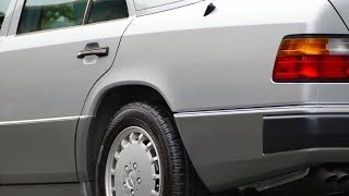 1991 MercedesBenz 300E w124 Astral Silver Metallic color [upl. by Beller]