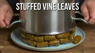 Stuffed Grape vine Leaves the Egyptian way [upl. by Radke]