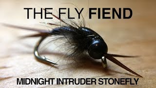 The Midnight Intruder Stonefly Fly Tying Tutorial  The Fly Fiend [upl. by Randall]