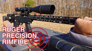 RUGER PRECISION RIMFIRE REVIEW [upl. by Ardnuassac]