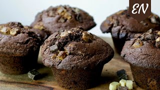 Triple Chocolate Muffins Starbucks Style  Williams Kitchen [upl. by Turley]