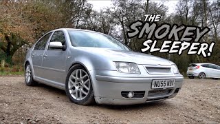 THIS 350BHP 19TDI VW BORA IS JUST MADNESS SLEEPER [upl. by Anwahs]