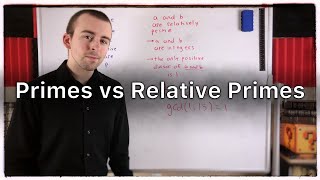 Prime vs Relatively Prime Numbers  Mutual Primes Coprimes Number Theory [upl. by Oilerua256]