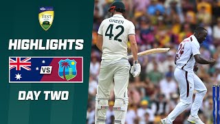 Australia v West Indies 202324  Second Test  Day 2 [upl. by Afesoj]