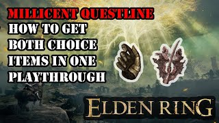 Elden Ring Millicent Questline  Get Both Choice Items Patched in 103 [upl. by Deb]