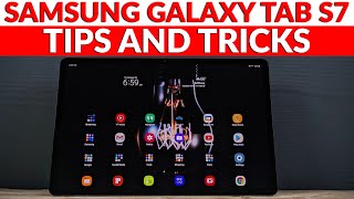 Samsung Galaxy Tab S7  Tips amp Tricks First Things To Do To Maker It Faster With Better Battery Life [upl. by Wesa]