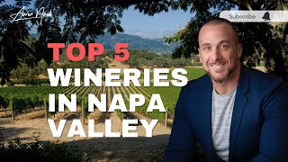 Top 5 Wineries in Napa Valley [upl. by Puklich555]