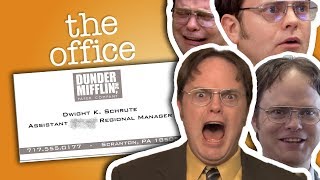 Dwight Schrute Assistant To The Regional Manager  The Office US [upl. by Itida]