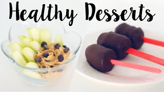 Best Healthy Desserts 5 Easy Recipes [upl. by Brindell719]