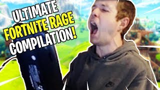 ULTIMATE Fortnite RAGE Compilation 9 [upl. by Ezarra]