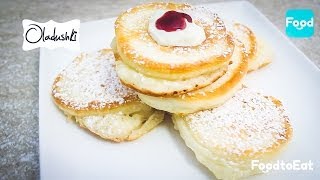 How to Make Oladushki Russian Pancakes to Eat at the Olympics in Sochi [upl. by Orling]