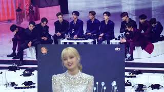 SEVENTEEN  BTS react to TWICE Melting  Feel Special  GDA 2020 [upl. by Yaakov]