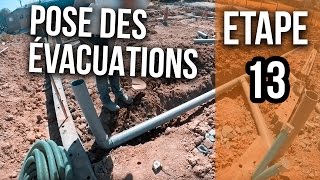 Pose des évacuations EU et WC  Etape 13 [upl. by Erreid]