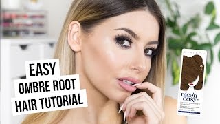 EASY OMBRE ROOT HAIR TUTORIAL I COCOCHIC [upl. by Dugald439]