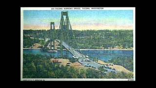 Tacoma Narrows Bridge quotGalloping Gertiequot 1940 [upl. by Kapeed]