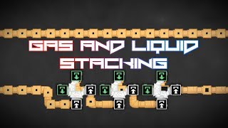 Oxygen Not Included Tutorial  Gas and Liquid Pipe Stacking [upl. by Nwahsit]