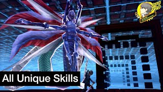 Persona 4 GOLDEN PC  All Unique Persona Skills [upl. by Elleivad]