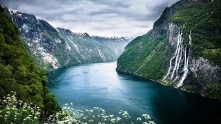 Geiranger Norway in 4K [upl. by Rimhsak618]