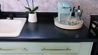 How to Paint Laminate Kitchen Countertops  DIY Network [upl. by Geldens720]