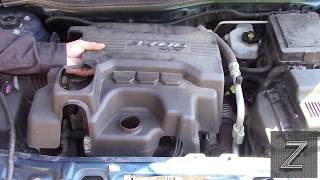 How to remove the engine cover from a Chevy Equinox [upl. by Janean]