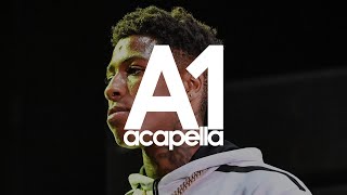 NBA Youngboy  Vette Motors Acapella  Vocals Only 155bpm [upl. by Galang]