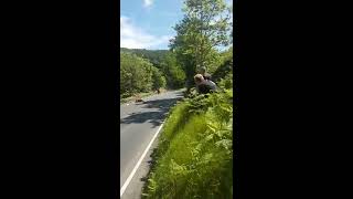 Guy Martin Crash  Isle of Man TT 2017  Honda Superbike [upl. by Sieracki]