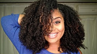 BEST Natural Looking WEAVE Kinky Curly Extensions from HerGivenHair [upl. by Rennie]