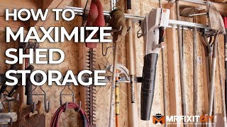 How to Maximize Shed Storage [upl. by Lauer]