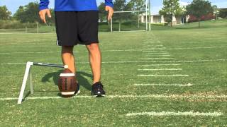 How to Kick a Field Goal Series by IMG Academy Football 1 of 5 [upl. by Aesoh]