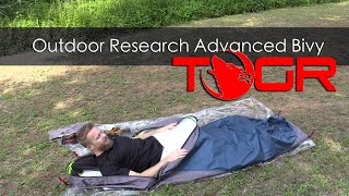 Very Expensive  Outdoor Research Advanced Bivy [upl. by Brechtel440]