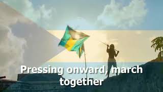 National Anthem of The Bahamas  quotMarch On Bahamalandquot [upl. by Duke]