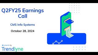 CMS Info Systems Earnings Call for Q2FY25 [upl. by Decima]