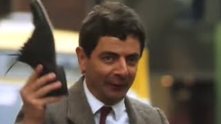 Lost Shoe  Funny Clip  Mr Bean Official [upl. by Evy]