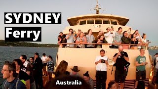 Manly To Circular Quay Ferry  Sydney Australia  Sydney Ferries [upl. by O'Meara]