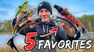 TOP 5 BAITS FOR SPRING PIKE Insane Fishing  Team Galant [upl. by Assenat]