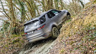 Land Rover Discovery OFFROAD Mud Test with Asphalt Tires [upl. by Esiuole]