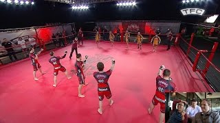 BJJ vs Boxing 5 vs 5 MMA Match  Brazil vs UK [upl. by Erena]